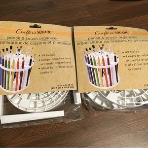 Crafters Square Brush Organizer set of 2